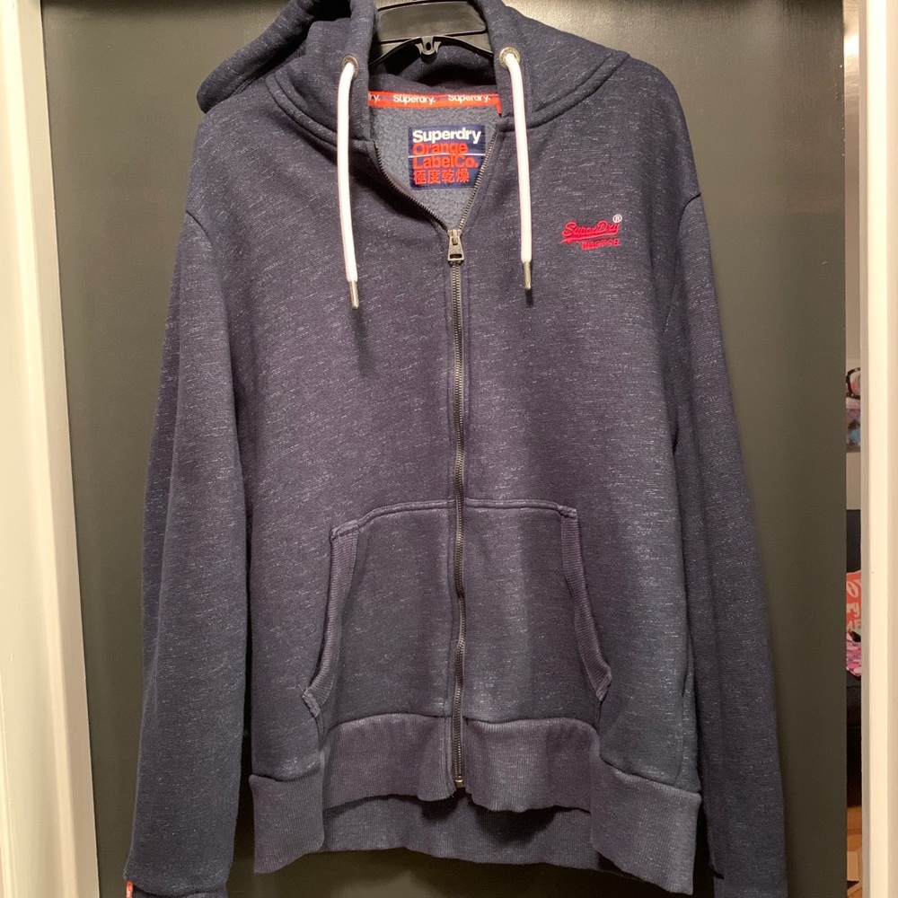 Superdry Navy Blue Sweatshirt